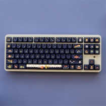 The Little Prince 104+21 MOA-like / XOA Profile Keycap Set Cherry MX 5 Sided PBT Dye-subbed for Mechanical Gaming Keyboard